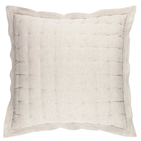 Lush Linen Puff Sham | Natural