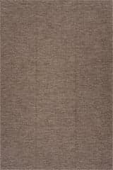 Isolated view of Brown Runner Noore Modern Trellis Indoor/Outdoor Rug, showcasing its design