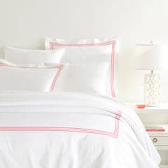 Trio Duvet Cover | Coral
