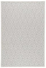 Maze Woven Wool Custom Rug | Pale Blue
