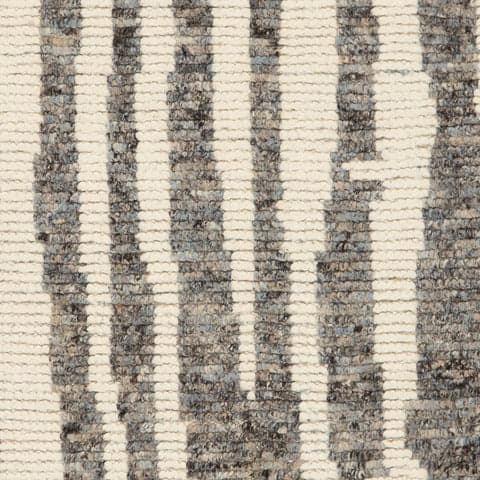 Zarina Modern Animal Print Rug Swatch | Dark Grey