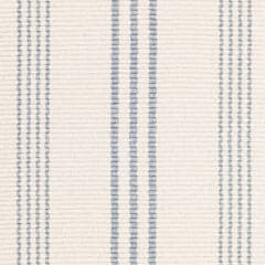 Swedish Stripe Handwoven Cotton Rug Swatch | Blue