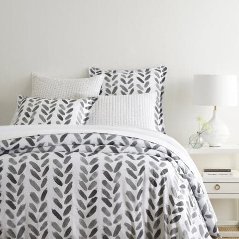 Brush Duvet Cover | Grey