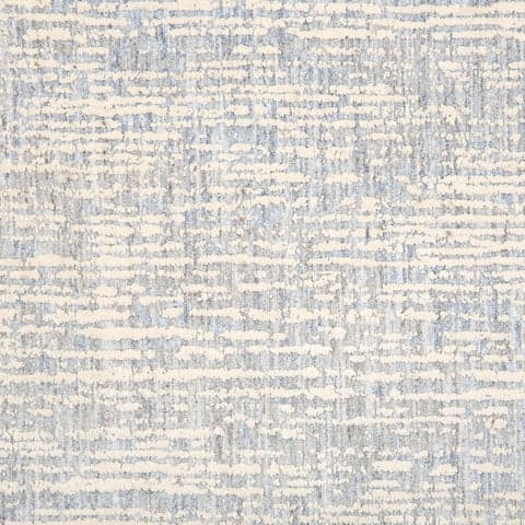 Calithra Modern Textured Custom Rug | Iceberg