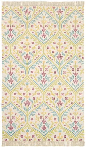 Tahlia Kilim Handwoven Cotton Rug | Multi
