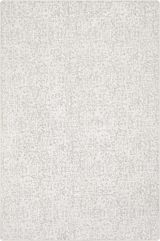 Isolated view of Off White Rectangle Kingbird Mottled Custom Rug, showcasing its design