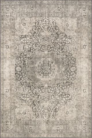 Colts Neck Antiqued Jute-Blend Rug | Grey – Rugs USA