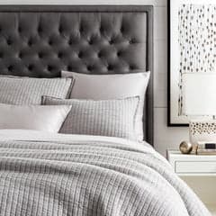 Boyfriend Matelasse Coverlet | Grey