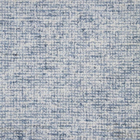 Camyra Textured Modern Custom Rug | Washed Denim