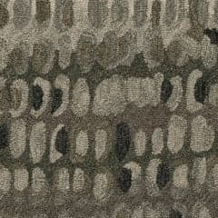 Paint Chip Hand Micro Hooked Wool Rug Swatch | Forest
