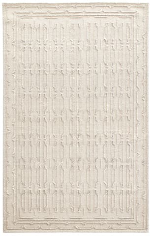 Campbell Handwoven Wool Rug | Plaster