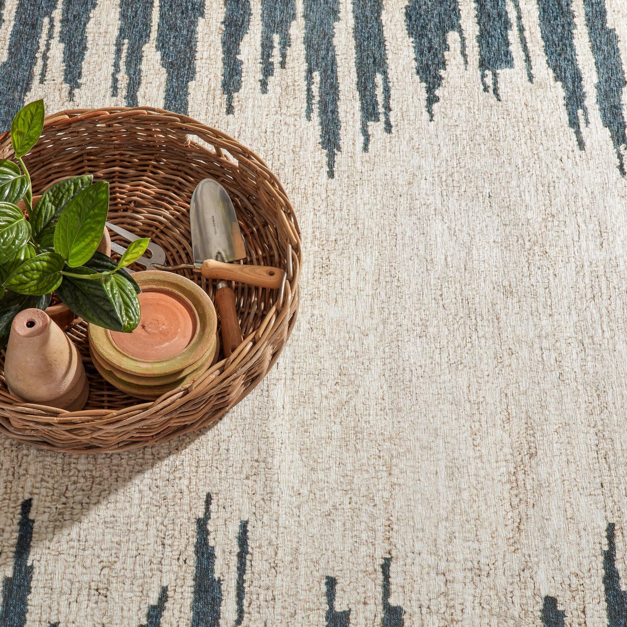 Moss Machine Washable Rug | Metal – Rugs USA