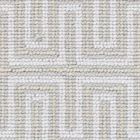 Maze Woven Wool Custom Rug Swatch | Platinum