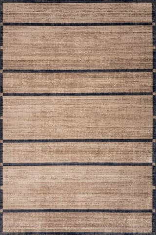 Isolated view of Brown Rectangle Axiana Modern Geometric Rug, showcasing its design