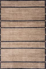 Isolated view of Brown Rectangle Axiana Modern Geometric Rug, showcasing its design