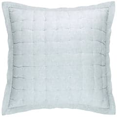 Lush Linen Puff Sham | Sky