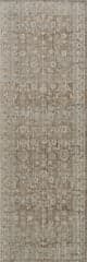 Isolated view of Brown Runner Maelira Traditional Woven Floral Indoor/Outdoor Washable Rug, showcasing its design