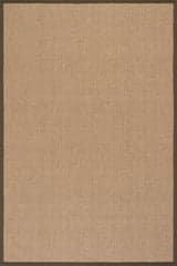 Isolated view of Grey Rectangle Patricia Jute and Wool Rug, showcasing its design