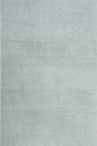 Isolated view of Light Blue Rectangle Washable Solid Shag Rug, showcasing its design