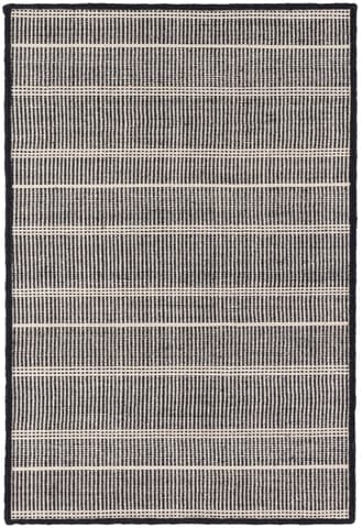 Samson Handwoven Indoor/Outdoor Rug by Bunny Williams | Black