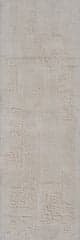 Isolated view of Ivory Runner Sorvelle Modern Solid Wool Rug, showcasing its design