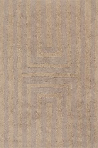 Shevina Handmade Washable Wool Rug | Greige