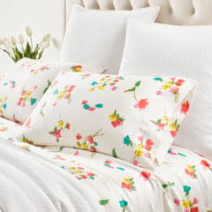 Taffeta Floral Sheet Set | Multi