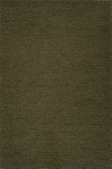 Isolated view of Green Runner Softest Knit Wool Rug, showcasing its design