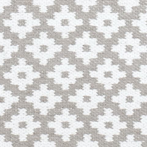 Samode Handwoven Indoor/Outdoor Rug Swatch | Grey