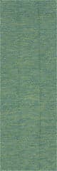 Isolated view of Teal Runner Tesnia Modern Solid Indoor/Outdoor Rug, showcasing its design