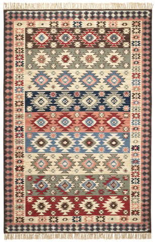 Balsam Kilim Handwoven Wool Rug | Multi