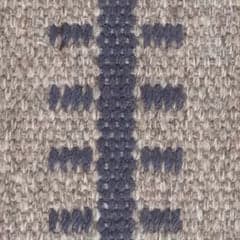 Tailor Stripe Woven Wool Custom With Attached Rug Pad Rug Swatch | Navy