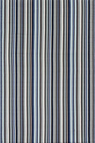 Westbrook Stripe Handwoven Indoor/Outdoor Rug | Blue