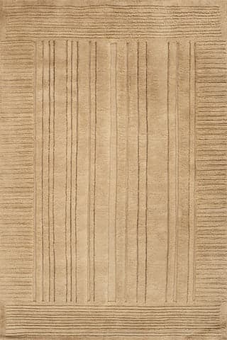 Slione Bohemian Striped Rug | Beige