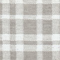 Tattersall Handwoven Indoor/Outdoor Rug Swatch | Grey