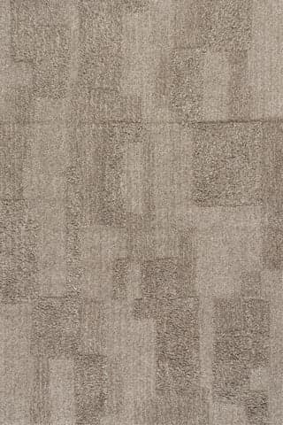 Isolated view of Grey Rectangle Sorvelle Modern Solid Wool Rug, showcasing its design