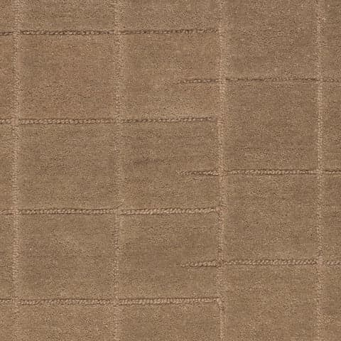 Isolated view of Tan Swatch Miva Modern Geometric Rug, showcasing its design