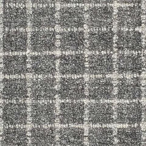 Conall Hand Micro Hooked Wool Custom Rug Swatch | Grey