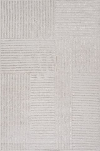 Isolated view of Brown Rectangle Vitalina Trellis Rug, showcasing its design