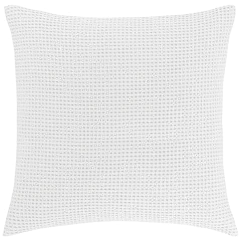 Bubble Matelasse Sham | White