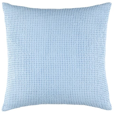 Bubble Matelasse Sham | Soft Blue