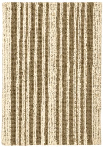 Calder Stripe Handwoven Jute Rug | Kelp