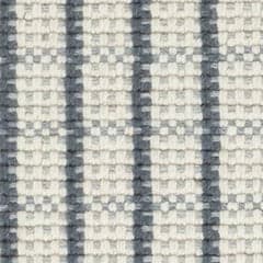 Lawrence Woven Wool Custom With Attached Rug Pad Rug Swatch | Denim