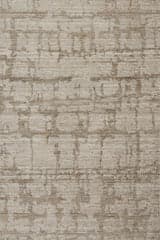 Isolated view of Beige Rectangle Thalyn Modern Woven Abstract Washable Rug, showcasing its design