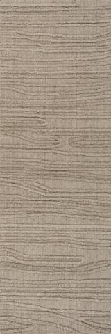 Isolated view of Beige Runner Kahina Abstract Bohemian Hand Tufted Wool Rug, showcasing its design