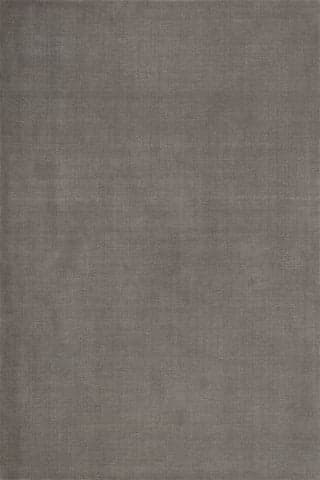 Isolated view of Grey Rectangle Ranya Modern Solid Rug, showcasing its design