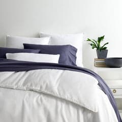 Essential Sateen Duvet Cover | White