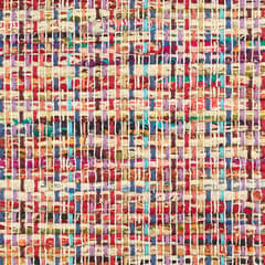 Vista Chindi Handwoven Cotton Rug Swatch | Multi