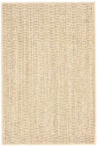 Wicker Woven Sisal Custom Rug | Sand