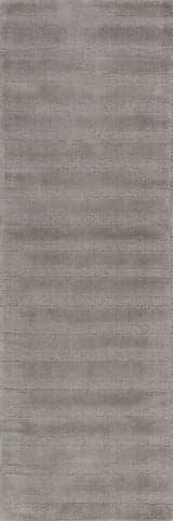 Isolated view of Bark Runner Vestry Striped Wool Rug, showcasing its design